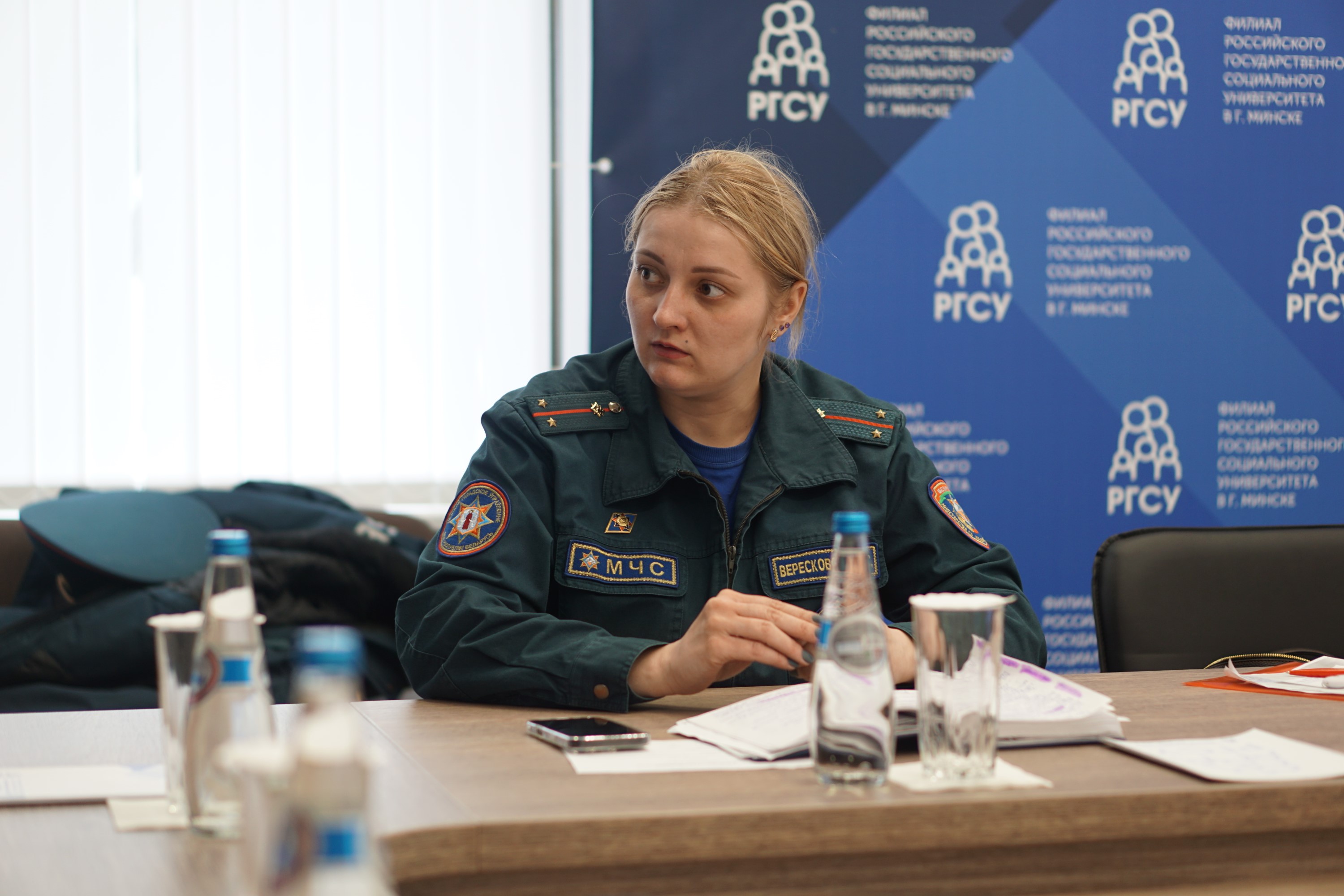 Встреча пожарной дружины Филиала с представителями МЧС.